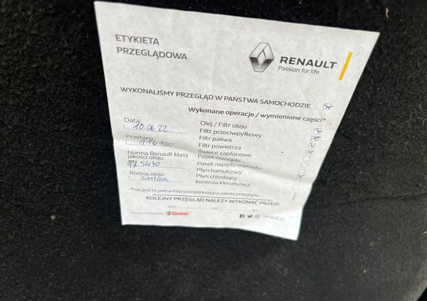 Renault Talisman cena 49200 przebieg: 128000, rok produkcji 2019 z Żnin małe 92